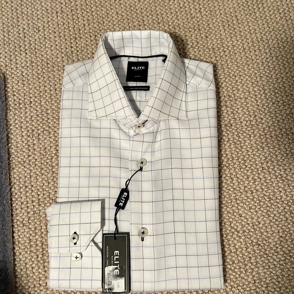 Elite long sleeve dress shirt